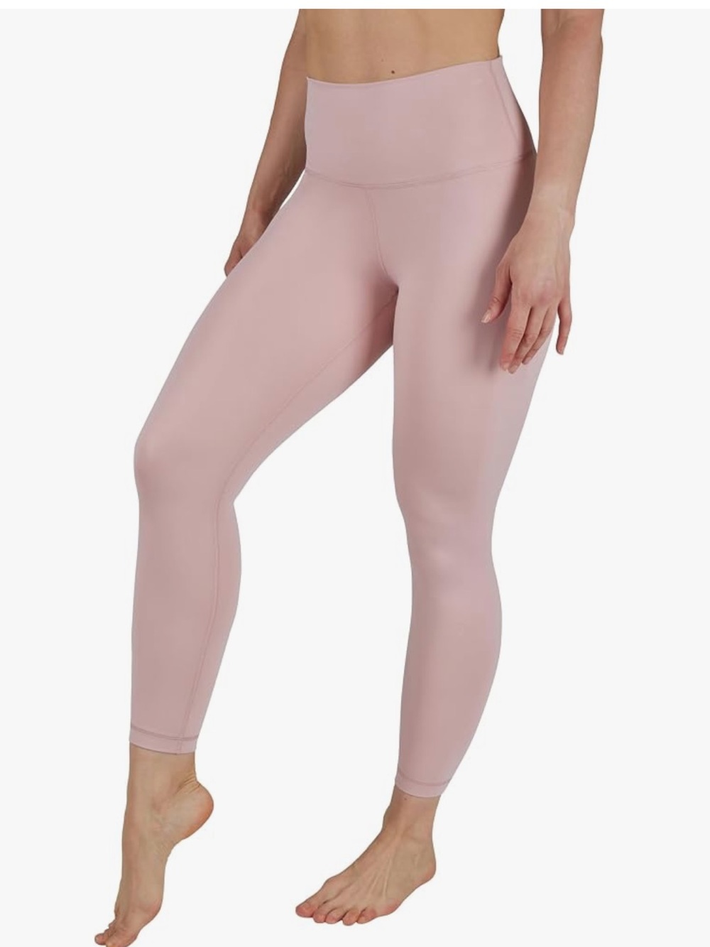 Yogalicious High-Rise Pale Mauve Leggings